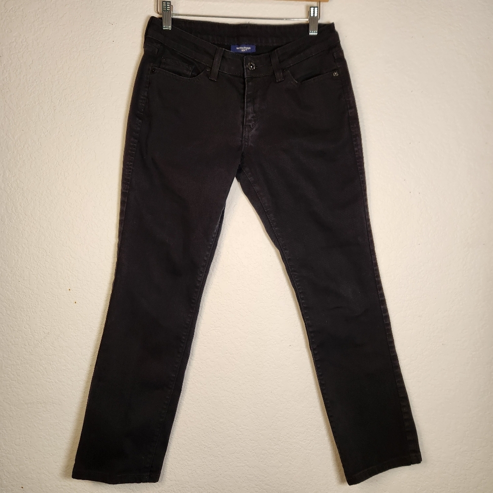 Levi's Midrise Straight 552 Women's‎ Black Jeans, Size 4